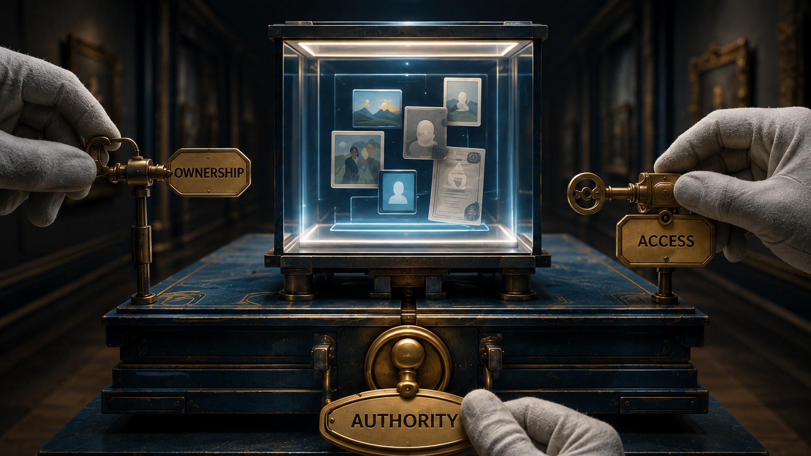 A visual about coordinating digital assets after death