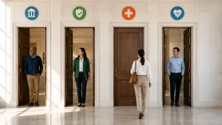 Four separate authority doorways remain staffed while a successor approaches the one role that needs replacement.