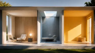 Three architecturally distinct rooms represent the separate tax timelines that can follow a spouse’s death.